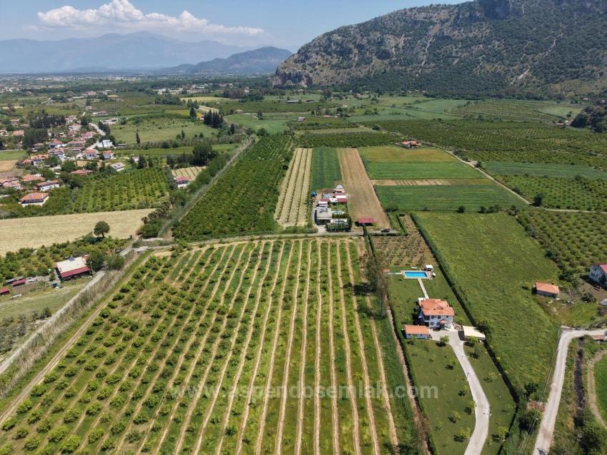 5100 M² Großes Grundstück In Der Nähe Des Stadtzentrums Von Dalyan Zu Verkaufen.