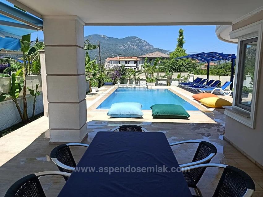 4+1 Villa Zum Verkauf In Dalyan Gülpınar, 573M2