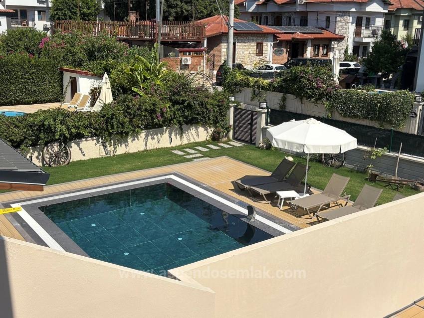 4+1 Villa Zum Verkauf In Gülpınar, Dalyan