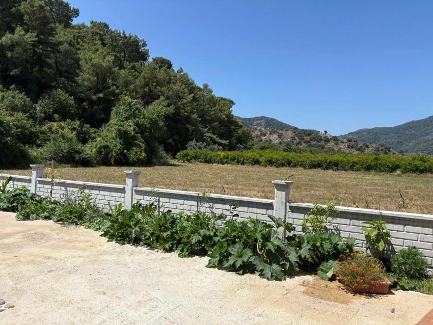 Freistehendes Holzhaus Mit 120 M² Wohnfläche Auf Einem 2500 M² Großen Grundstück In Der Gegend Von Dalyan Karadağ