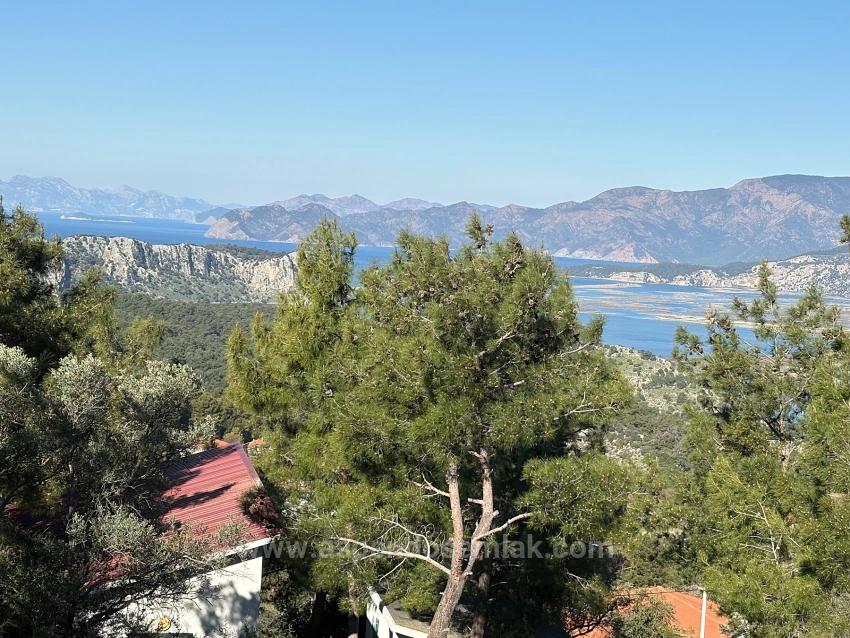 1000 M² Großes Grundstück Mit Meerblick Im Wohngebiet Gökbel Village Zu Verkaufen