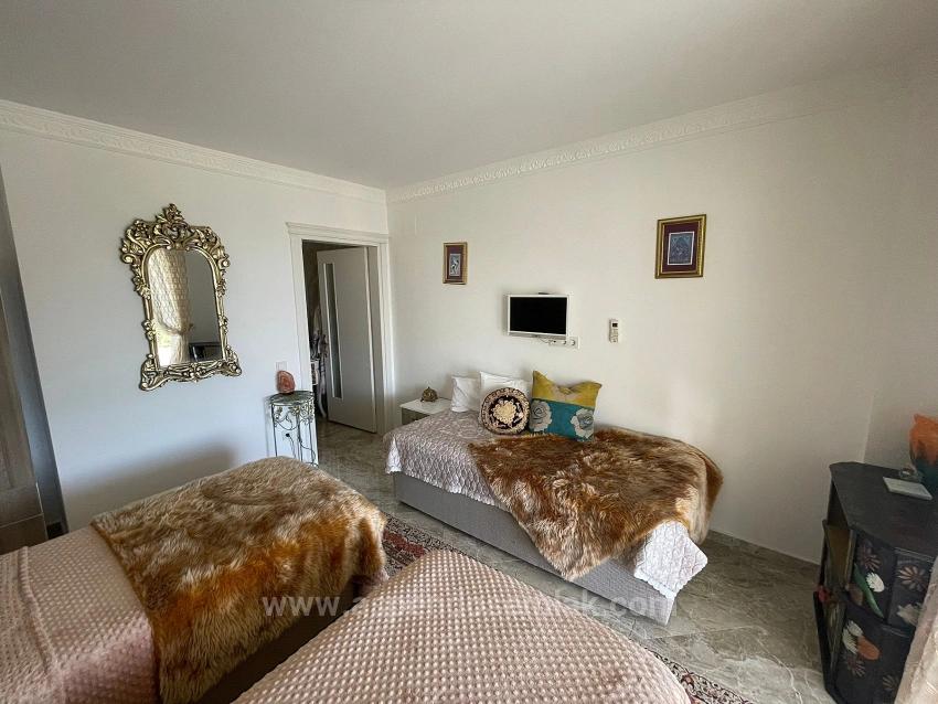 Vip-Villa In Gökbel Zu Verkaufen, Auf Einem 5000 M² Großen Grundstück Mit Freiem Meerblick.