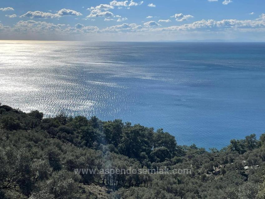 Çandır, Voller Meerblick, 20.000 M², 2 Schlafzimmer, Zu Verkaufen