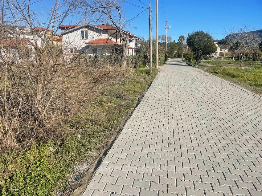 1000 M² Großes Grundstück Zum Verkauf In Dalyan Gülpınar Köşebaşı