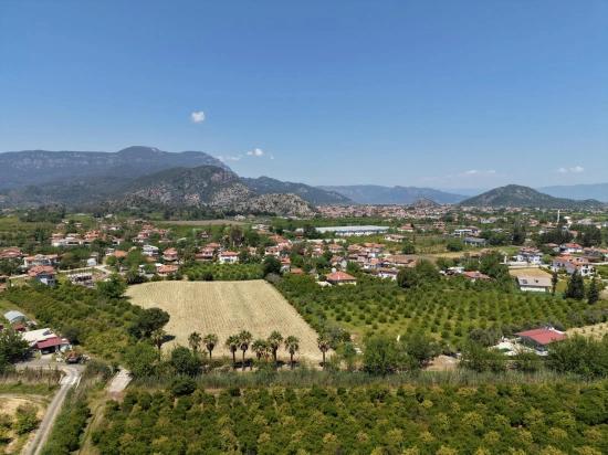 Grundstück Zum Verkauf In Okçular, 1050 M², Im Wohngebiet Des Dorfes.