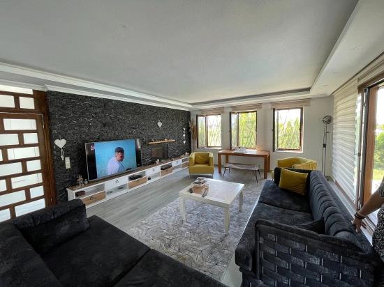 Luxuriöse 4+1-zimmer-villa Auf Einem 7000 M² Großen Grundstück Mit Blick Auf Den Strand Von Dalyan Iztuzu Zu Verkaufen