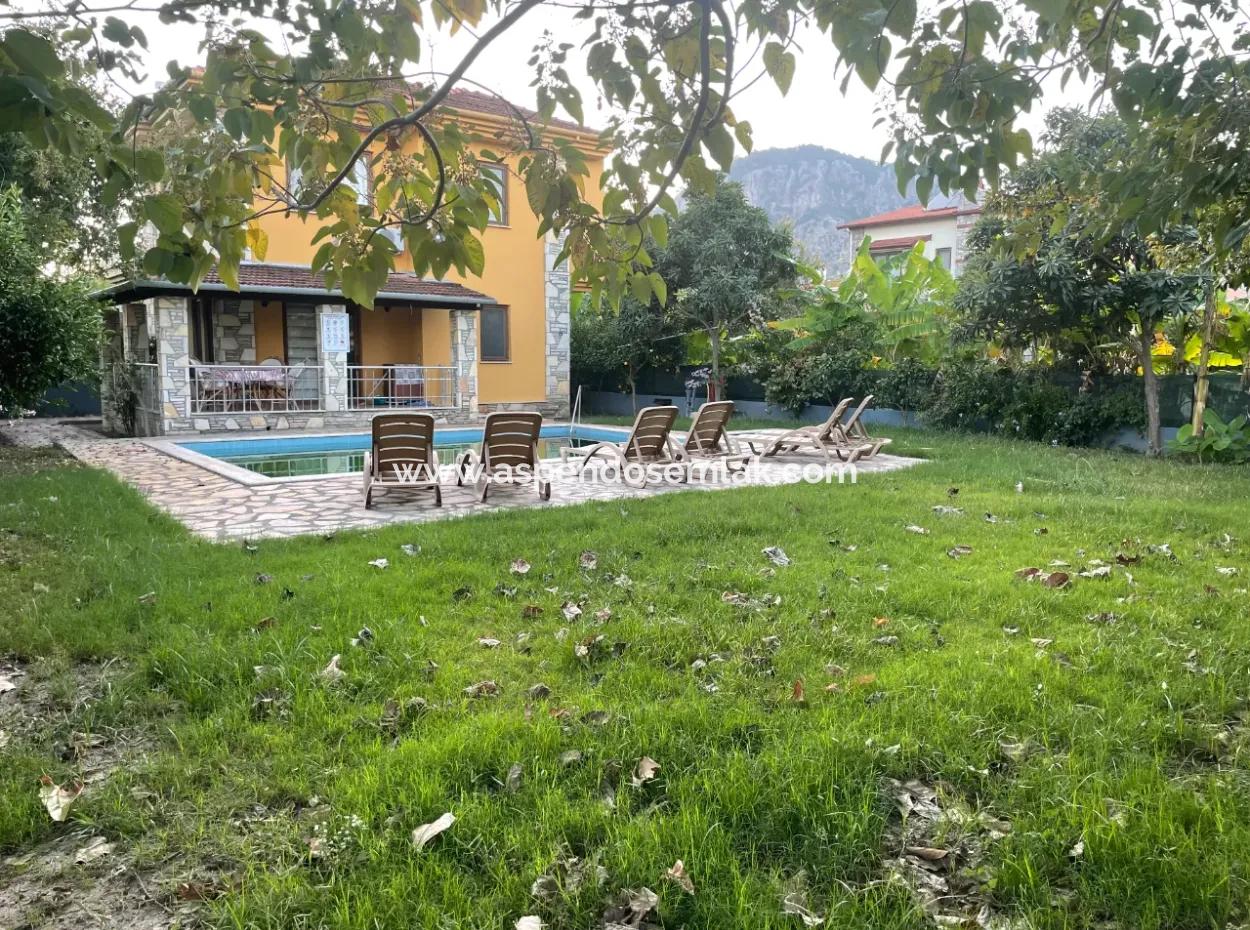 Dalyan Gülpinar 500M2 Grundstück In Ecke Zum Verkauf 3 1 Villen