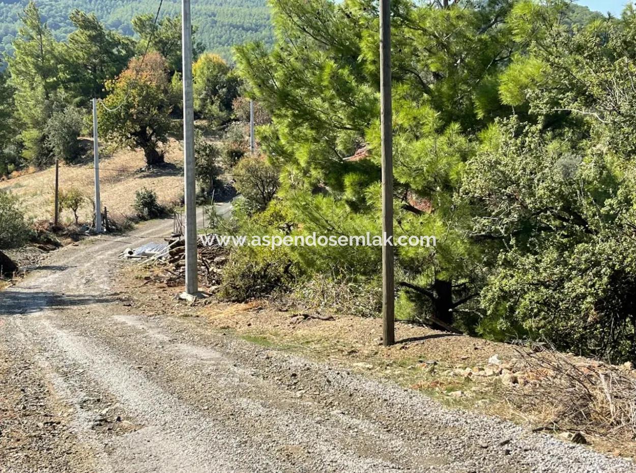 4801M2 Grundstück Zum Verkauf In Gökbel Mit Vollem Meerblick