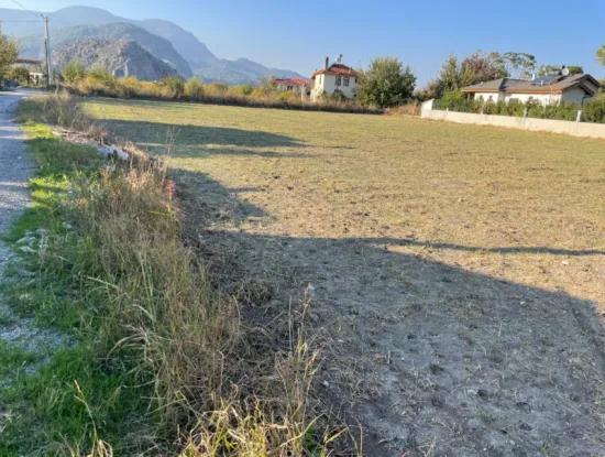 4 Parzellen Nebeneinander In Der Nähe Des Zentrums In Dalyan 2140M2 Grundstück Zum Verkauf