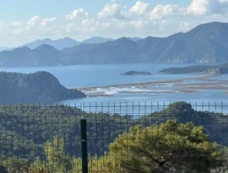 2 1 Mietvillen Mit Vollständigem Meerblick In Gökbelde