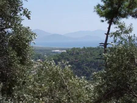 Mit Vollem Meerblick Zum Verkauf In Sarigerme, Grundstücke Zum Verkauf