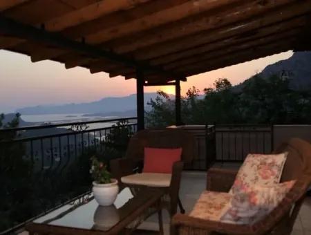 Villa Gokbel In Dalyan Iztuzu Villa Zum Verkauf Mit Meerblick Zum Verkauf In Gokbel