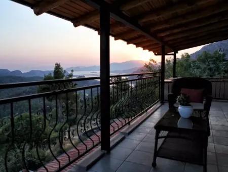 Villa Gokbel In Dalyan Iztuzu Villa Zum Verkauf Mit Meerblick Zum Verkauf In Gokbel