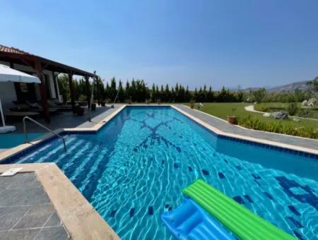 Dalyan 4 1 Luxusvilla Zum Verkauf In 7000M2 Grundstück