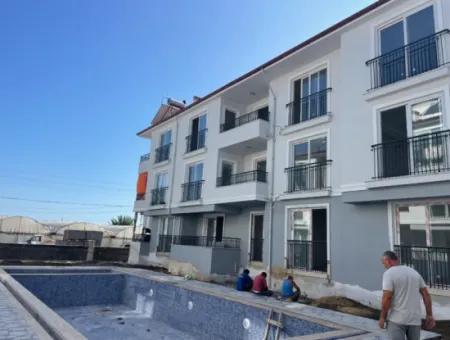 2 1 Wohnung Zu Verkaufen In Ortaca Karaburun Nachbarschaft