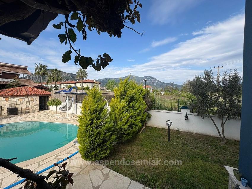 3+1 Villa For Sale On A 566M2 Plot In Dalyan Gülpınar