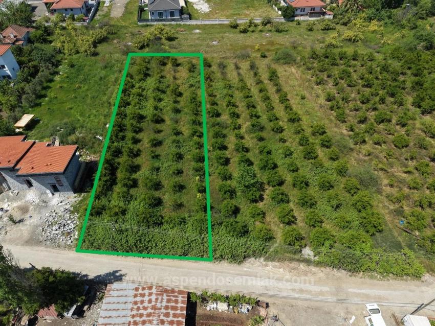 Land For Sale In Okçular, 1050M2, In The Village Residential Area.