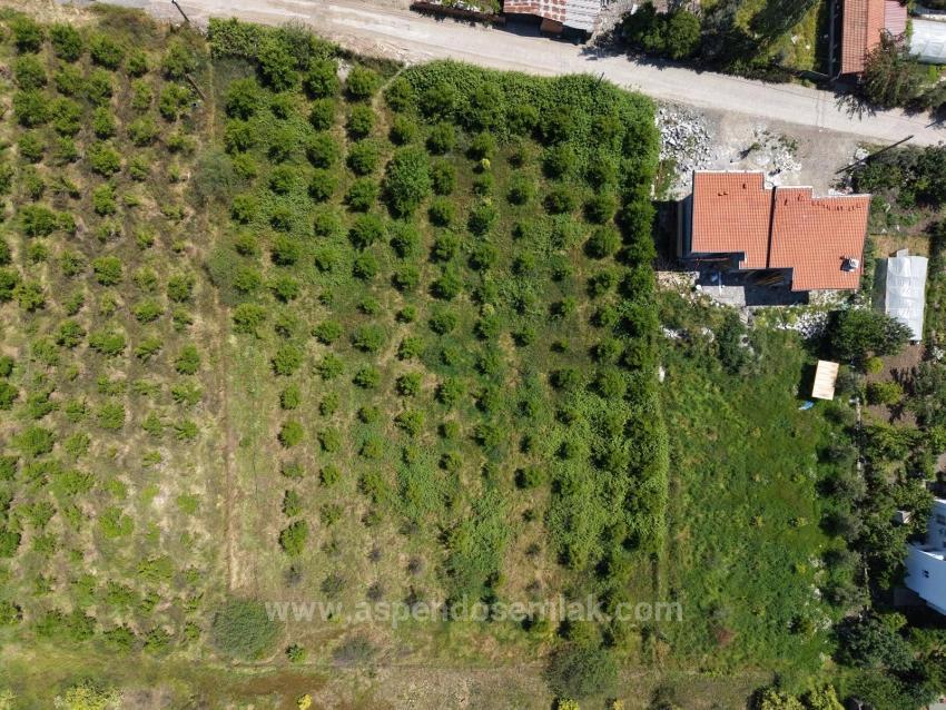 Land For Sale In Okçular, 1050M2, In The Village Residential Area.