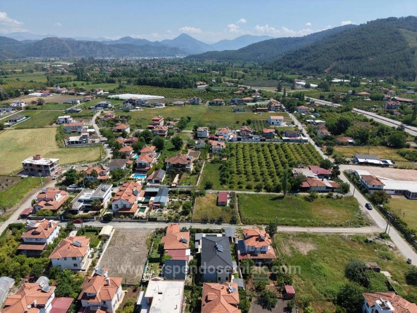 Land For Sale In Okçular, 1050M2, In The Village Residential Area.