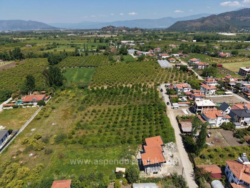 Land For Sale In Okçular, 1050M2, In The Village Residential Area.