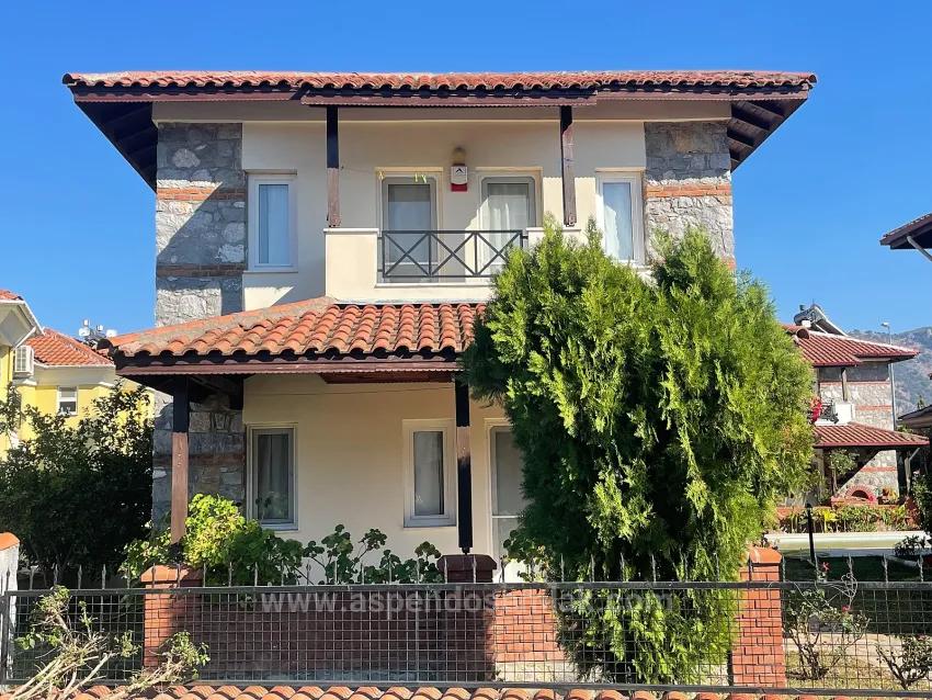 3+1 Villa For Sale In A Site In Dalyan
