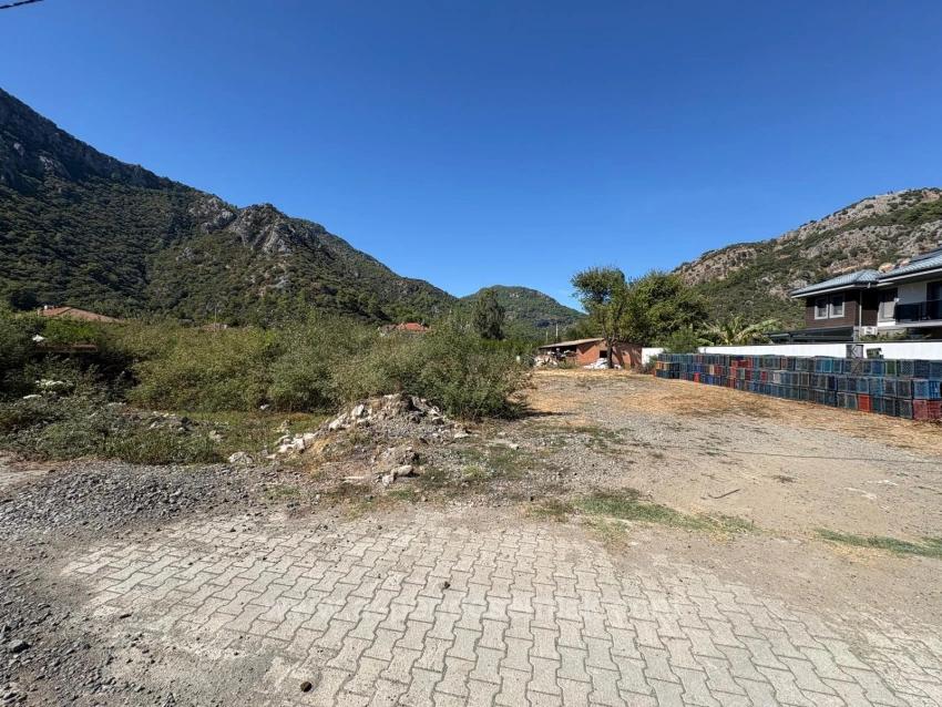 Land For Sale With Construction Permit In The Village Settlement Area In Mergenli