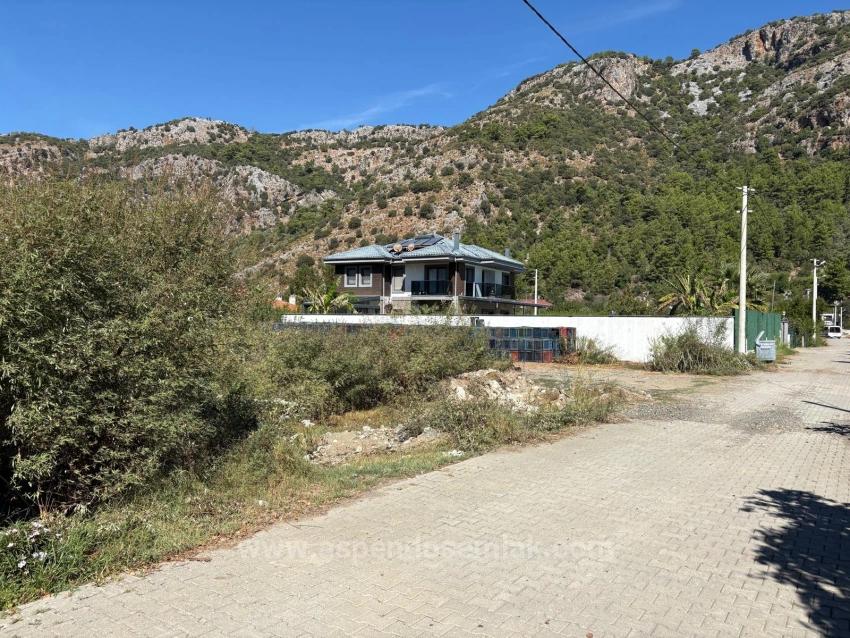 Land For Sale With Construction Permit In The Village Settlement Area In Mergenli