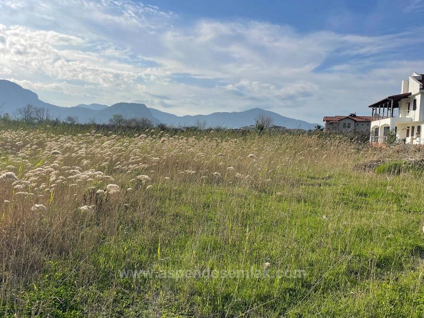 6800 M2 Plot Of Land For Sale In Dalyan With 5% Residential Zoning.