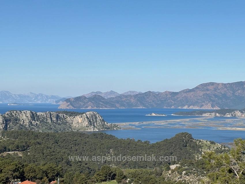 1000M2 Land For Sale With Sea View In Gökbel Village Residential Area