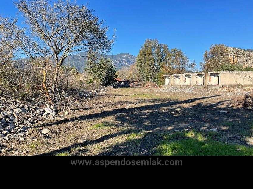 9,037 M² Plot Of Land For Sale In Dalyan Gülpınar, Right On The Main Road.