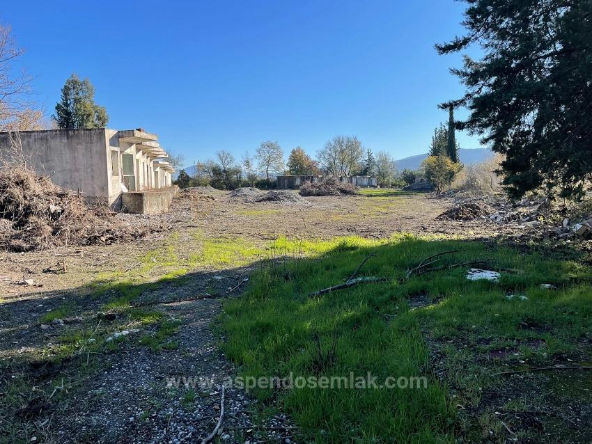 9,037 M² Plot Of Land For Sale In Dalyan Gülpınar, Right On The Main Road.