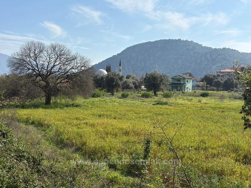 2,023 M² Plot Of Land For Sale In Çandır Village, Köyceğiz, With Shared Ownership And Voluntary Partition.
