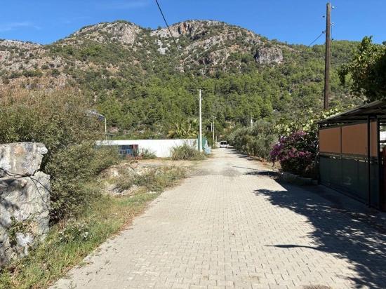 Land For Sale With Construction Permit In The Village Settlement Area In Mergenli