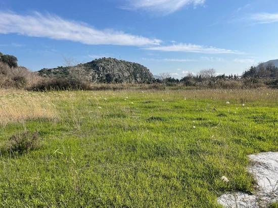 6800 M2 Plot Of Land For Sale In Dalyan With 5% Residential Zoning.