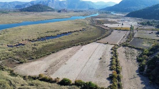 3210m2 2b Land For Sale In Çandır, Right On The Lakefront