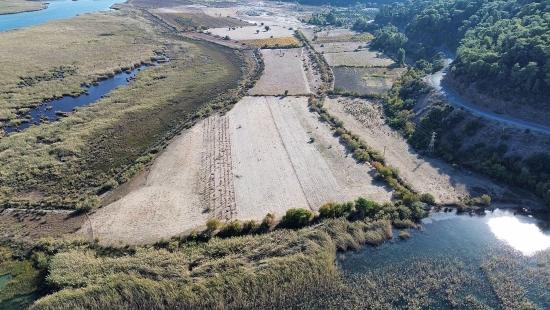 3210m2 2b Land For Sale In Çandır, Right On The Lakefront