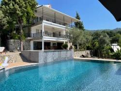 5+2 Villa For Sale In Çandır With Sea And Lake View