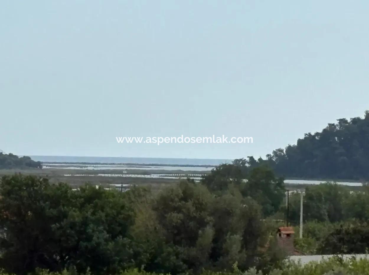 1,721M2 Land For Sale In Çandır Village With Sea And Lake Views