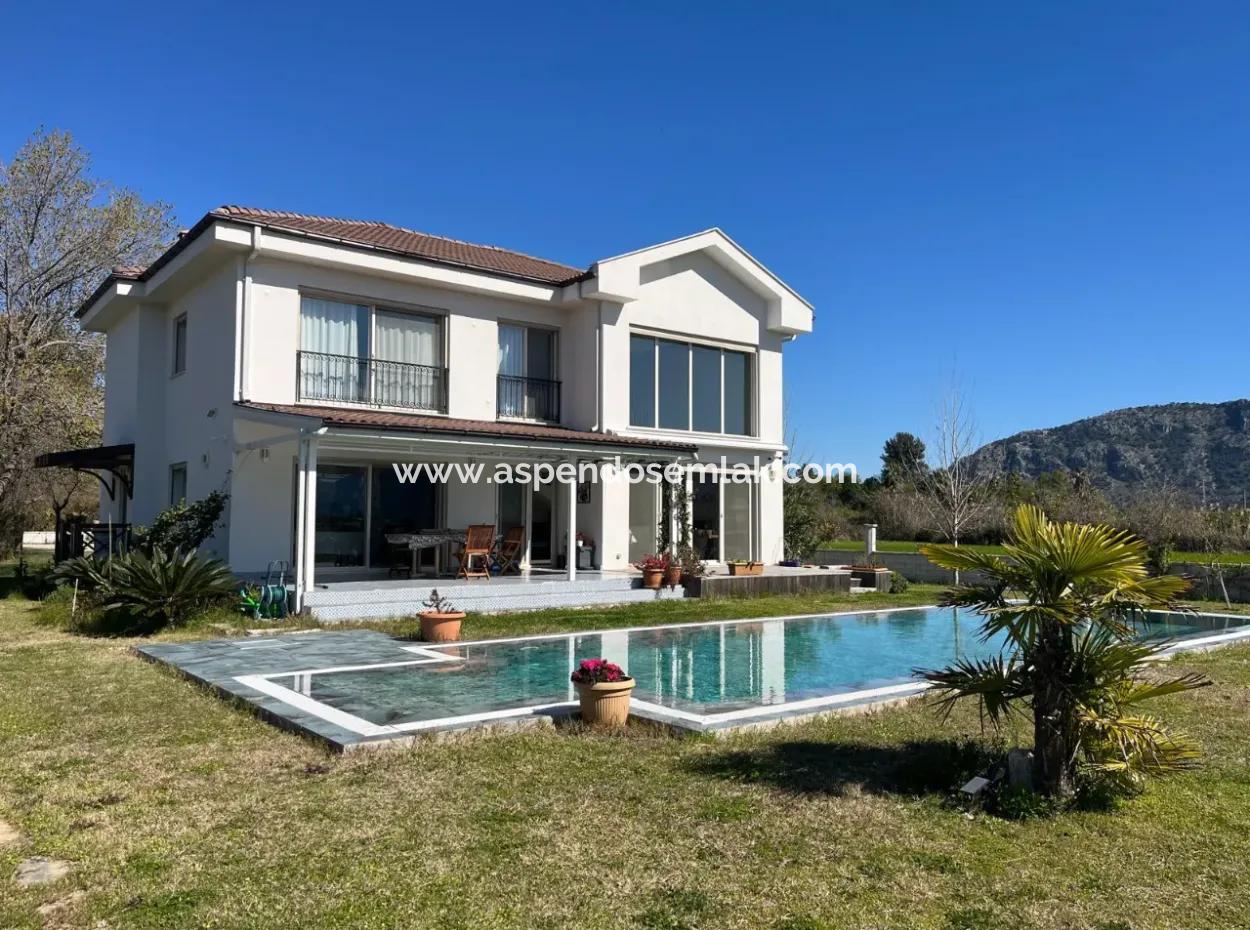 3 1 Villas For Sale In 5000M2 Plot In Dalyan Maraş