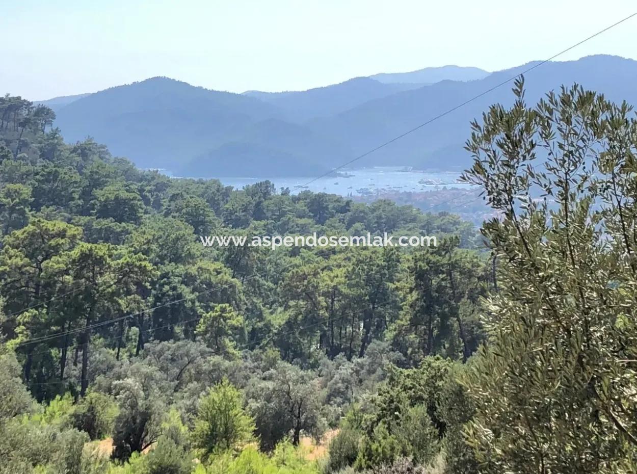 Tourism Zoned Land For Sale In Gocek With Sea Views For Sale In Gocek