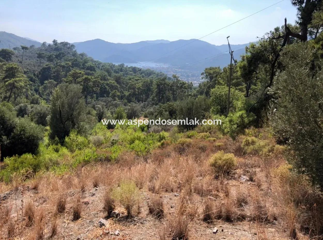 Tourism Zoned Land For Sale In Gocek With Sea Views For Sale In Gocek