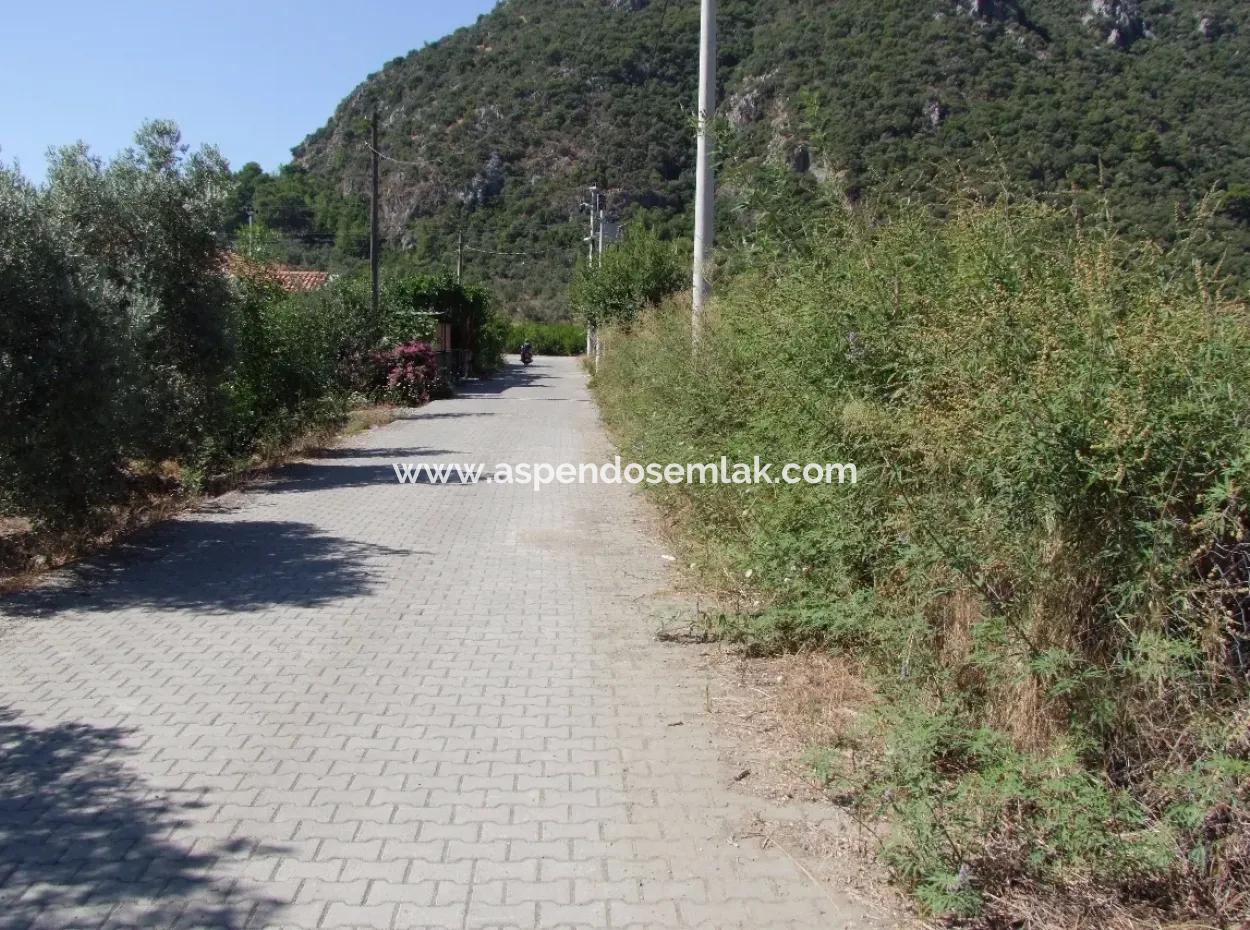 930M2 Land For Sale In Plot For Sale In Mergenli Ortaca Mergenli