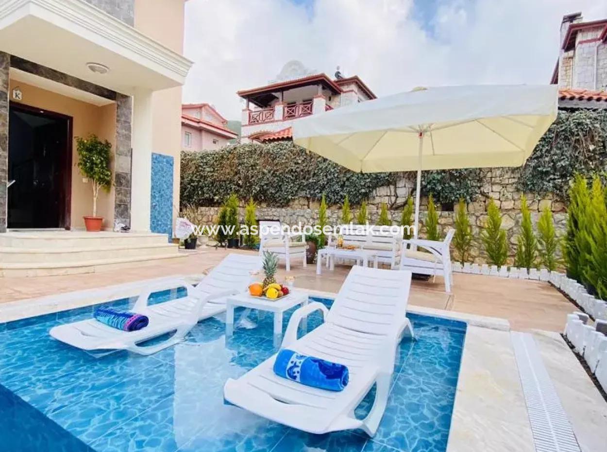 4+1 Villa For Sale In Fethiye Ovacik