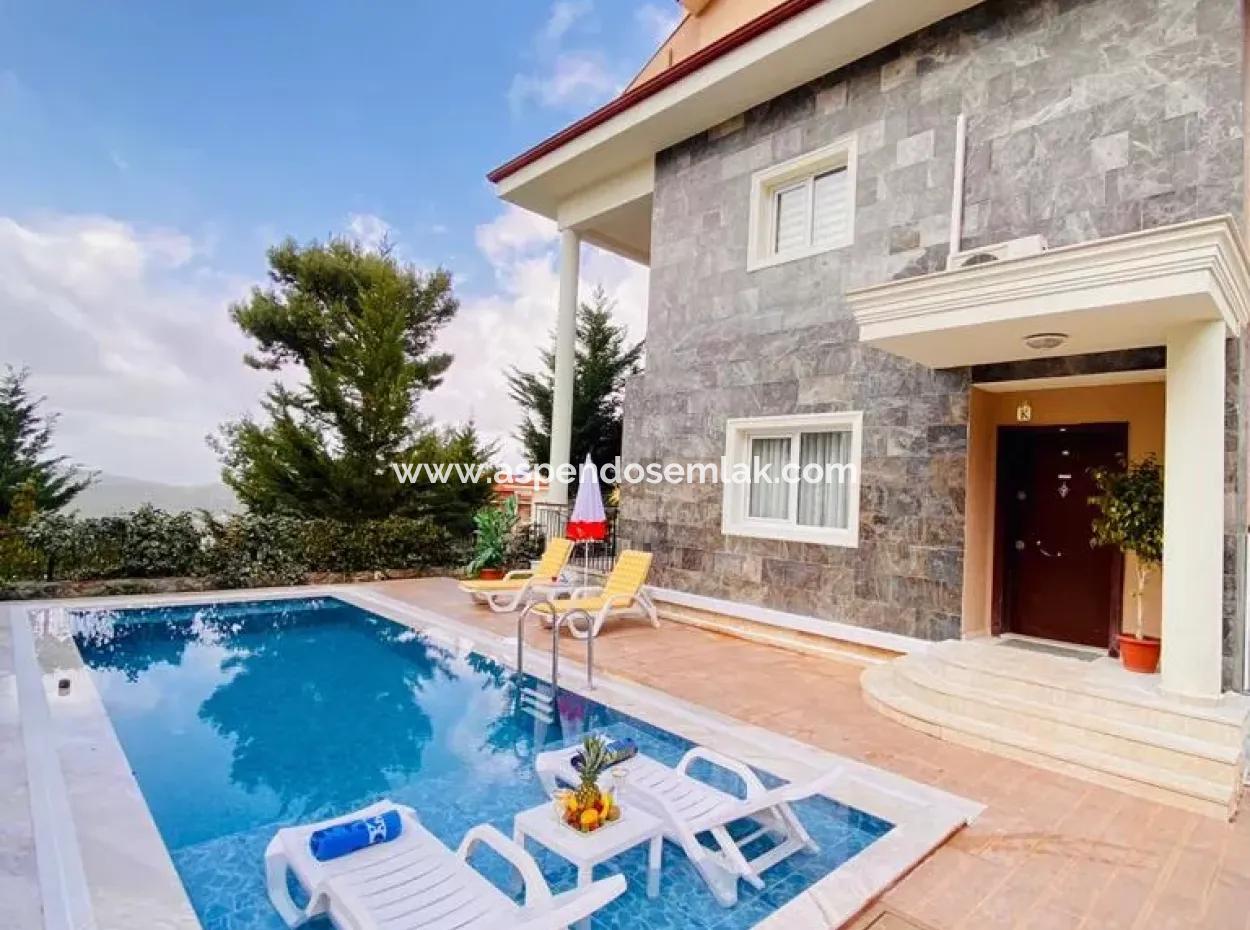 4+1 Villa For Sale In Fethiye Ovacik