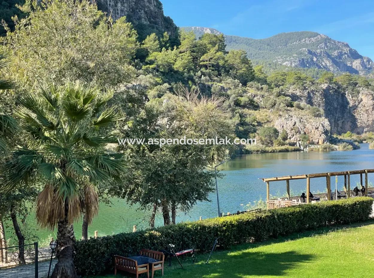Duplex Apartment For Sale In Dalyan Gülpinar For Zero To 75M2 Canal