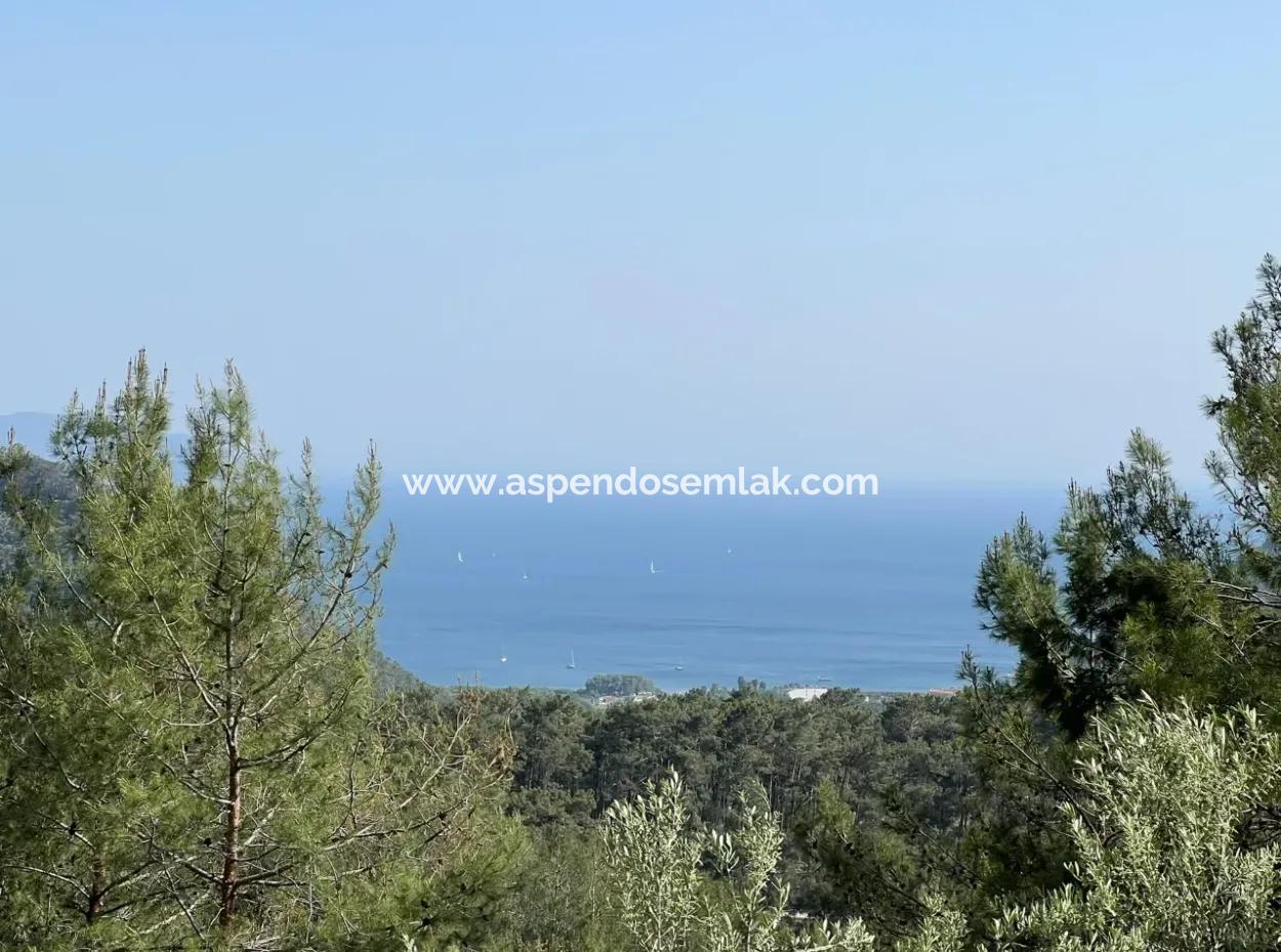 Detached House For Sale With Ekincik Sea View