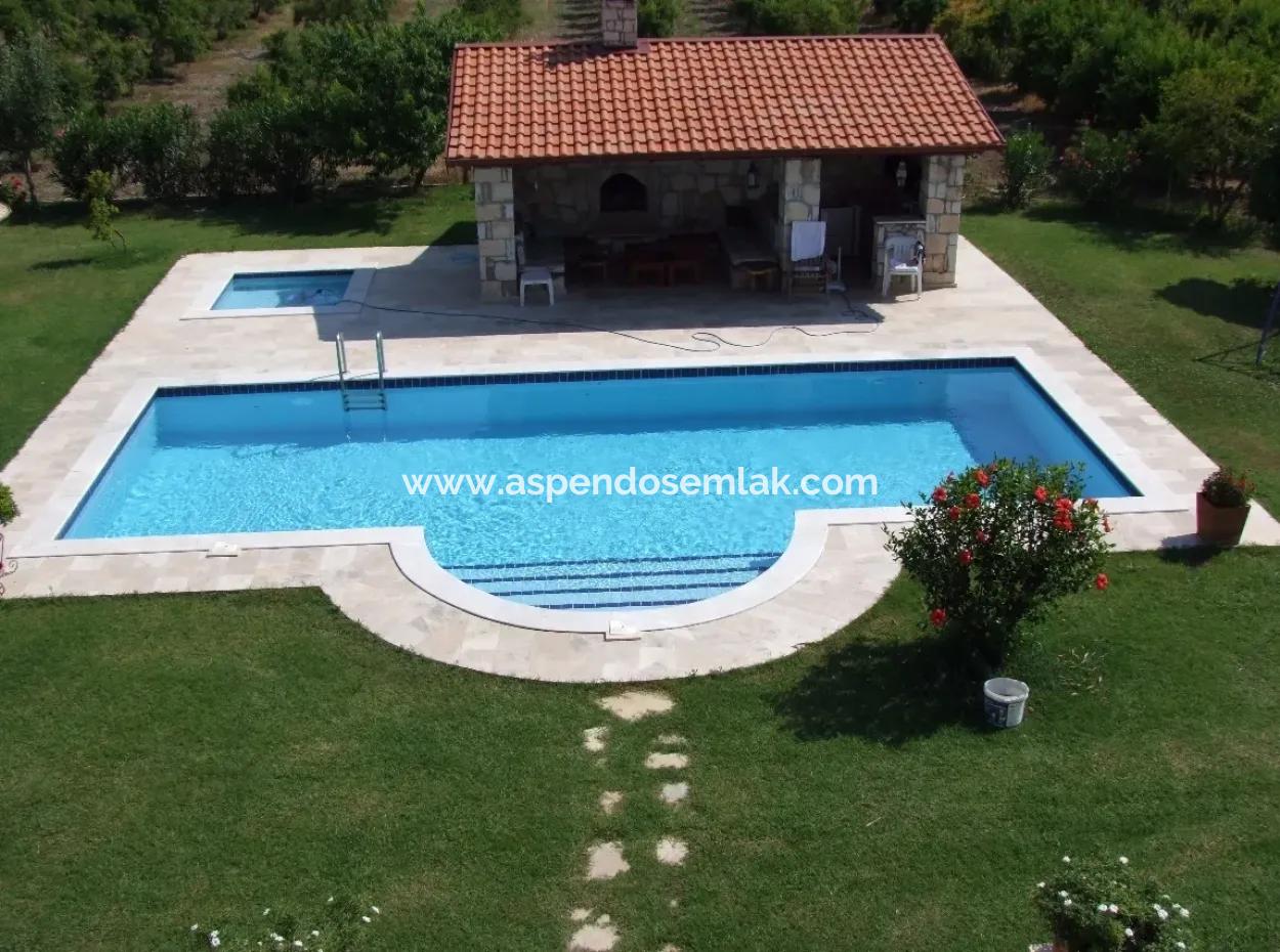 Estate For Sale, Dalyan 12,338M2 Plot Luxury Villa For Sale In