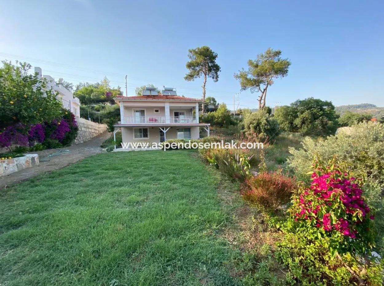 4 2 Villa Houses For Sale With Sea View In Çandır