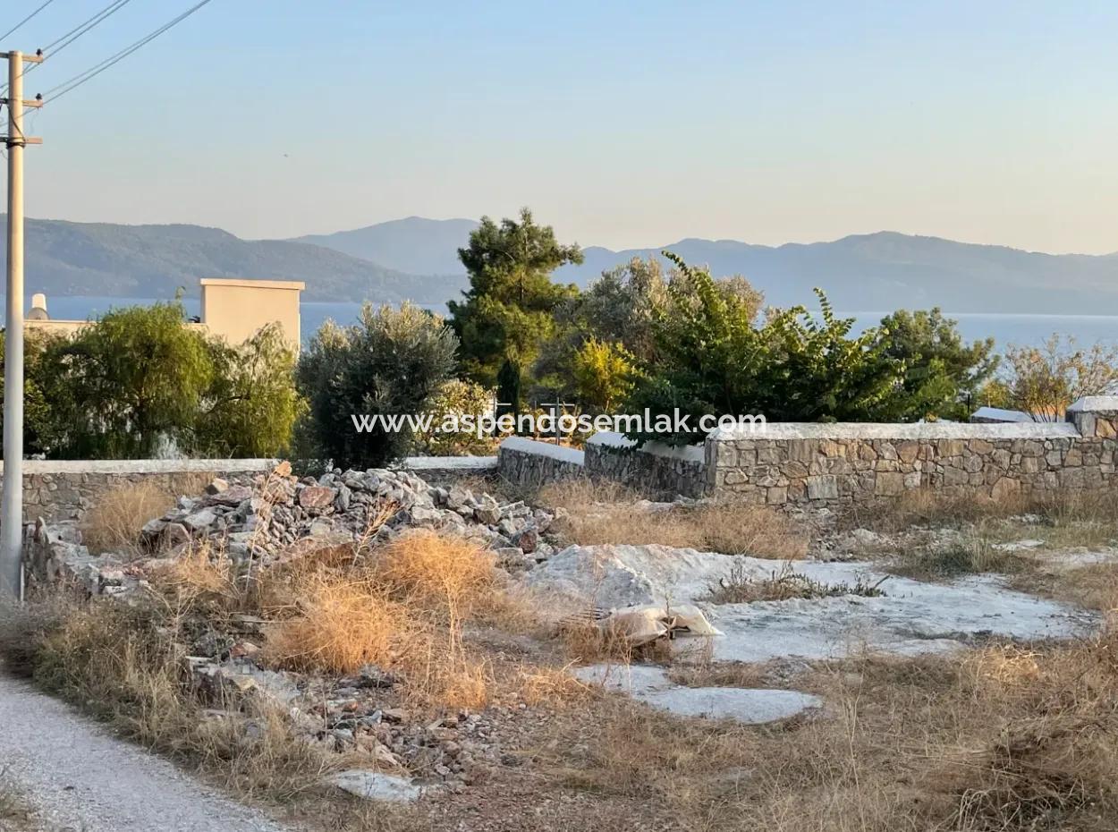 552M2 Land For Sale In Akyaka Kandillide With Sea View