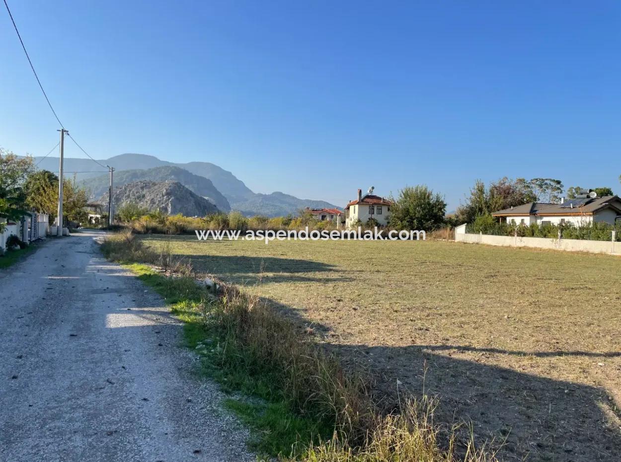4 Parcels Side By Side Close To The Center In Dalyan 2140M2 Land For Sale